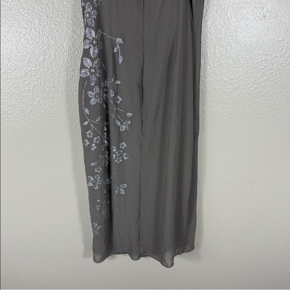 House of CB Blanca Smoke Crystal Embellished Midi Dress - Picture 9 of 14